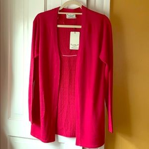 Blarney Cranberry Pink Cardigan